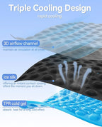 Cooling Ice Car Seat Cushion for Long Driving, Super Cold Car Cushion, Gel Seat Cushion Keep Cool for Long Car Rides - Image 2