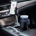 Cup Holder Phone Mount, 2 in 1 Cup Holder Expander for Car Long Arm with 360°Rotation Cup Holder Cell Phone Holder for Car Compatible with All Smartphones by SCRWVESS