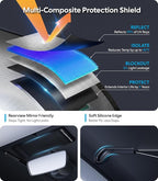 Wigoo Car Windshield Sun Shade Umbrella, A7 (43.5 * 21.9 in) | Universal, UV Block & Heat Insulation, Reinforced Shaft, Foldable Sunshade, Keeps Car Cool & Protects Interior - Image 4