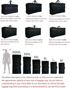 YiKitHom Extra Large Storage Bags, Jumbo Moving Storage Bags Heavy Duty, Foldable Big Blue XL Duffle Bag for Travel - Image 2