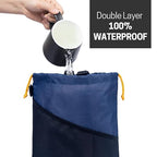 GNEGNI 2PCS Hanging Car Garbage Can - Waterproof Leakproof Trash Bag | Car Trash Can with Durable Leakproof Lining, Keeps Vehicle Clean and Neat - Image 3