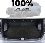 LASFIT Cargo Mat for Subaru Forester 2024 2023 2022 2021 2020 2019 | All Weather Custom Fit Anti-Slip Pet Friendly Easy Clean TPE Trunk Mat Cargo Tray Liner Accessories, Black - Image 4