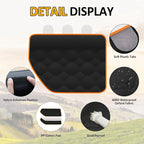 Falala Dog Car Door Protector 28.7" x 22 - Heavy Duty Pet Car Door Guard for Full-Size SUV & Trucks, Reinforced Stay-in-Place Insert Tabs, Waterproof Scratch-Proof Door Cover 2 PCS - Image 5