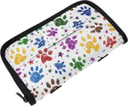 Car Tissue Holder Car Napkin Holder Car Tissue Box Dispenser Storage Case Sun Visor Mask Holder with Adjustable Straps Reusable Refillable Paw Prints and Stars by Unknown