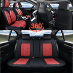 Coverado Seat Covers, Car Seat Covers Front Seats, Leather Seat Covers for Cars, Automotive Seat Covers Car Seat Protector Car Seat Cushion Universal Fit for Most Sedans SUV Pick-up Truck(Burgundy) - Image 8