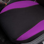 Flying Banner Butterfly car seat Covers ful Set Fashion Universal Lady Woman Female Rear Bench Split Colorized (Full Set, Purple) - Image 6