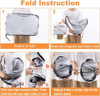 Windshield Sun Shade for Jeep Wrangler JK 2007-2018, Foldable Heat Shield with UV Protection, Custom Fit for 2/4 Door Models, Car Window Visor Accessories - Image 8