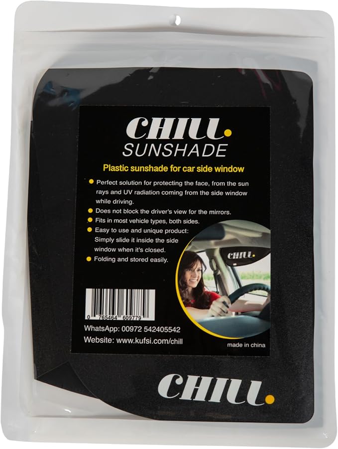 Car Window Shades for Side Window, Perfect for Driver's car Sun Shade Side Window, Easy On and Off, Foldable Plastic Sunshade for More Safety (1) - Image 6