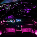 DEHERANE Interior Car LED Strip Lights, APP& RF Remote Control | 6 in 1 Car Ambient Lighting Kit with 315 inches Fiber Optic, 16 Million Colors Car LED Lights, Sync to Music - Image 7