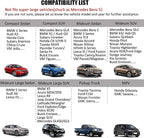 Car Seat Cover for Rear Car Seat Bottom,Luxury PU Leather Seat Cushion | Auto Interior Seat Cover Without Backrest,Full Wrapping Edge Works with Sedan SUV Pickup Minivan - Image 6