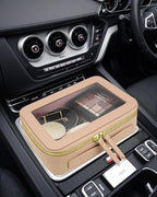 Clear American Mahjong Tile Bag, Makeup Bag Travel Cosmetic Organizer Case Waterproof Skincare Toiletry Bag with Zipper Portable Make Up Pouch Compact Car Organizer Bag for Essentials - Image 3