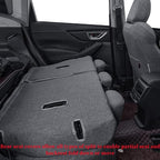 coverdream Full Set Cloth Seat Covers Custom Fit for Subaru Forester 2014 2015 2016 2017 2018,Fully Covered,UV Resistant,Breathable Fabric Car Seat Protector(Gray) - Image 4