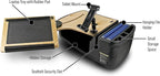 AutoExec Reach Desk Front Seat Car Desk and Portable Workstation with Tablet Mount and Phone Vent Clip, Natural - Image 6