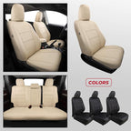 FREESOO Custom Leather Seat Covers for Toyota Corolla L LE Series 2014-2019 | Sedan, Full Set, Waterproof, Airbag Compatible, Scratch-resistant, Anti-slip, Protector Cushion, Durable Material, Easy-clean - Image 7