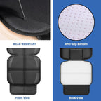 Meolsaek Car Seat Protector for Child Car Seat，Non-Slip Backing No Imprints | Durable Car Seat Mat 600D Fabric, Waterproof Car Seat Cover with Thick Pad - Image 2