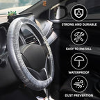 200PCS Disposable Steering Wheel Covers,Disposable Steering Wheel Protector with Elastic, Applicable to Cars, Trucks, Vans (200) - Image 3