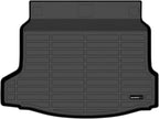 AUXKO All Weather Cargo Mat for Honda Civic Hatchback (Not Sedan) 2026-2022 | High Wall,All-Weather,All Season,Odorless,Anti Slip,Rain&Salt Resistant,TPE Material,Black,Accessories,Pet Friendly - Image 2