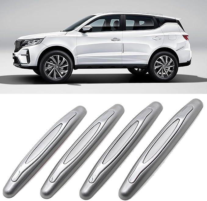 4 Pcs Car Door Edge Guards Car Side Door Protector Suitable for Various Car Pads Door Shock Absorbers-Grey by VAHINIX