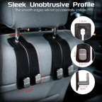 Car Headrest Hook, Grey, 2-Pack - Image 2