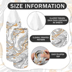 Arttown Car Tissue Holder for Cup Holder Facial Tissues 12 Pack Marble | Modern Bulk 3-Ply,Refillable Marble Print Cylinder Tissue Boxes,Fit Car Home Office School (600 Sheets Total,50 Sheets Each) - Image 4