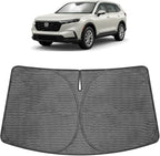 Proadsy Custom Fit Car Windshield Sun Shade for 2024-2026 Honda Prologue | Ice Crystal Micro-Refraction Blocks 99% UV, Drops Cabin Temp 54°F. Foldable Full Coverage for Summer Parking/Camping Privacy by Proadsy