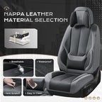 Coverado Car Seat Covers, Seat Covers for Cars, Waterproof Leather Auto Seat Protectors, Leather Car Seat Cushion, Car Interiors Accessories Universal Fit for Most Cars - Image 2