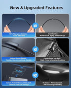 Windshield Sun Shade Umbrella for Hyundai Tucson 2026 2025-2022 | Custom Fit Front Window Sunshade, 4-Layer Heat Insulation UV Blocking Sun Visor, Keeps Car Cooler - Image 6