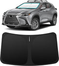 INSAUTO Custom Fit Windshield Sun Shade for Lexus NX 2022-2026 | Foldable Front Window Sunshade Car Accessories, UV & Heat Reflector, Keeps Interior Cool, Includes Storage Bag by INSAUTO