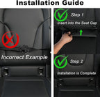 XDV Car Seat Organizers,Multi-functional Back Seat Protectors, Storage Pouches, and Tray Holders (for Cars, Kids, Seat Back and Rear Seats) (Plain Beige, 1 Pcs) - Image 5