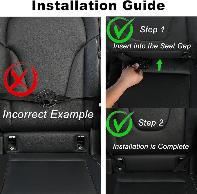 XDV Car Seat Organizers,Multi-functional Back Seat Protectors, Storage Pouches, and Tray Holders (for Cars, Kids, Seat Back and Rear Seats) (Woven Black, 1 Pcs) - Image 5