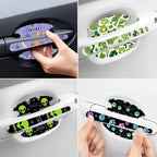 8PCS Frog Car Door Handle Carbon Fiber Anti ScratchSticker Decal Cover | Door Handle Protector Universal for SUV Truck Most Vehicles, Car Accessories Frog Gifts for Women Men Nature Lover - Image 5