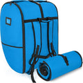 Padded Car Seat Travel Bag Compatible with Doona Car Seat Stroller | Car Seat Travel Bag with Lockable Zipper, Foldable Gate Check Bag for Airplane, Travel for Baby Essentials (Sky Blue) by WELIDAY
