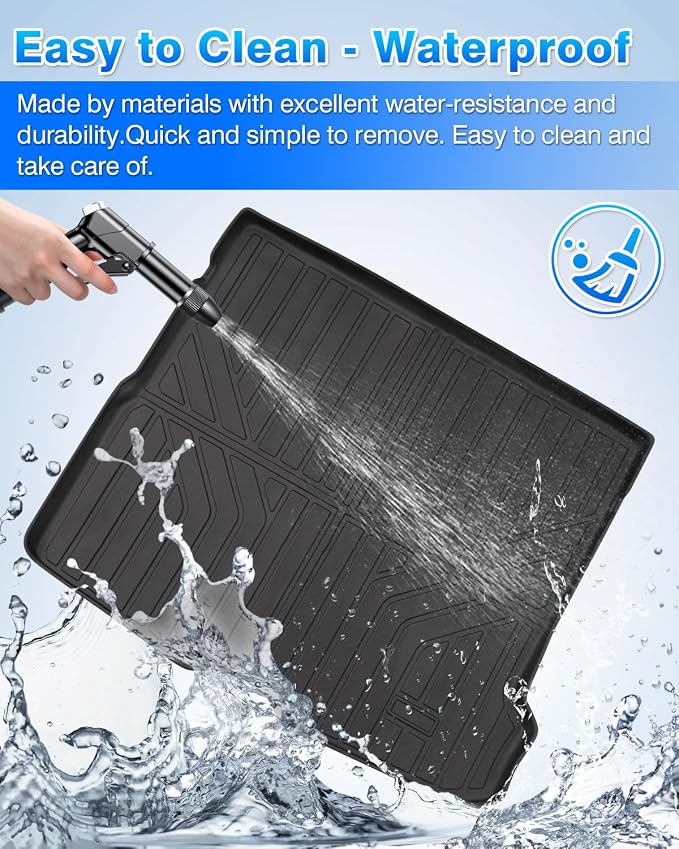 Cartist Cargo Liner Compatible with Mercedes-Benz GLC Class 2023 2024 2025 2026 All Models Accessories GLC 300 /GLC43 AMG Cargo Mat Trunk Mat All Weather Heavy Duty - Image 4