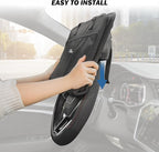 JOYTUTUS 3 in 1 Steering Wheel Eating Tray, Car Back Seat Laptop Desk, Multifunctional Office Bag, Car Work Table for Writing, Car Organizer for Kids, Commuters, Family - Image 4
