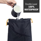 GNEGNI 2PCS Hanging Car Garbage Can - Waterproof Leakproof Trash Bag | Car Trash Can with Durable Leakproof Lining, Keeps Vehicle Clean and Neat - Image 3