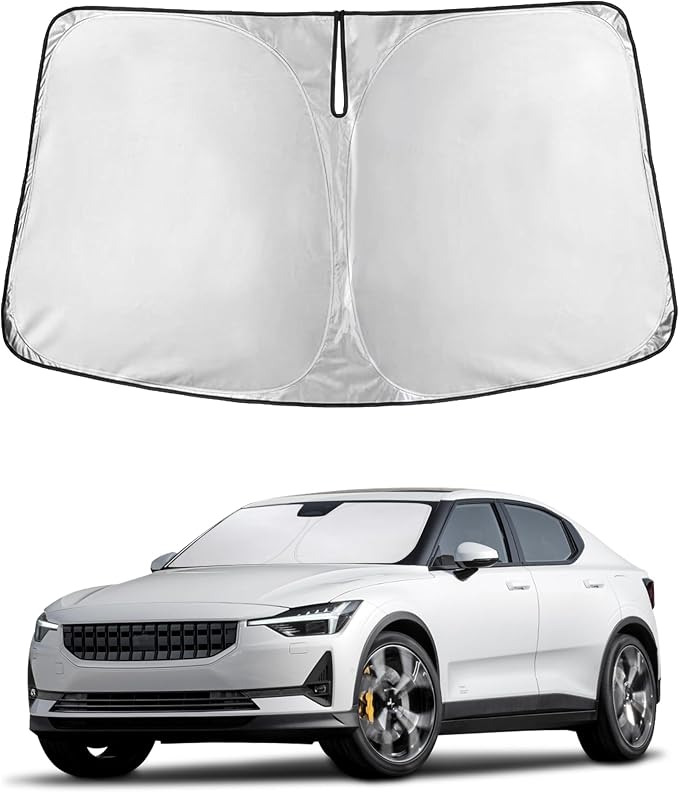 EcoNour Windshield Sunshade Compatible for BMW i4 2022 2023 2024 2025 2026 | Sun Visor for Front Windshield & Window Sun Shade Cover, UV Heat Blocker & Protector, Car Accessories by EcoNour