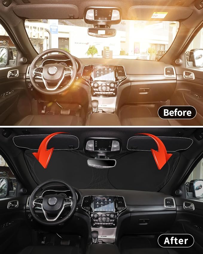 Windshield Sunshade for BMW X3 2018-2024, 2025, 2026 for M40i Sun Shades | Custom Fit BMW sDrive30i, xDrive30i, and Hybrid Window Cover Car Accessories Blocks UV Ray - Image 7