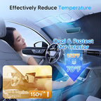 KUST Windshield Sun Shade for 2018-2021 2022 2023 Kia Stinger Window Accessories Sunshade Sun Visor Protector Foldable Block UV Rays - Image 3