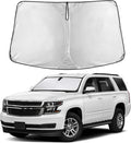 Autovir Windshield Sun Shade Fit for 2015-2018 2019 2020 Chevrolet Tahoe | Sunshade, Front Car Window Shades Sun Visor, Blocks UV Rays & Heat, Car Accessories by Autovir