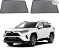 RAV4 Window Shades 2019-2024, Rear Side Mesh, 2PCS | Custom Fit Window Shades, Breathable Mesh Blocks UV Rays, Reduces Heat & Glare, Creates Comfort for Babies & Rear Passengers by KOCZIL