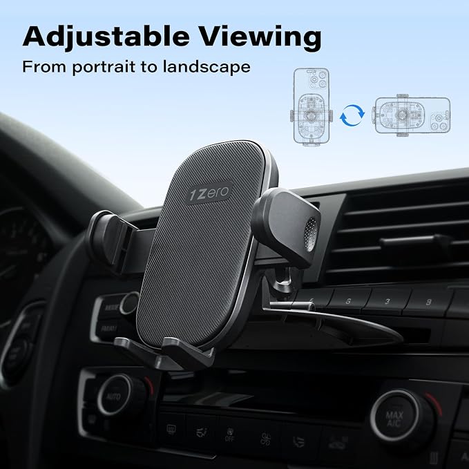 CD Phone Holder for Car, Easy One-Button Release CD Slot Phone Mount | Stable Clamp, 360° Rotation, Works with Thick Cases, Fits iPhone, Samsung, Google, Moto & Most Smartphones - Image 5