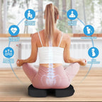 Memory Foam Seat Cushion for Office Chair, Car Seat, Black, XL | Office Chair Cushion for Car, Airplane - Chair Pad for Long Sitting Sciatica, Hip, Coccyx,Tailbone Pain Relief, Butt Pillow - Image 6