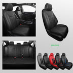 RIDEPOSH Custom Fit Seat Covers for Honda Civic 2022-2026 | Hatchback EX-L Sport Touring, Faux Leather, 60/40 Split Rear, Rear Armrest, Waterproof, Airbag Compatible, Easy-to-clean - Image 8
