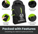 Large Stroller Bag for Airplane, Large Cover for Airtravel, Jogger & Umbrella Stroller Cover for Travel - Fits Wide, Gate Check Bag, Heavy Duty Durable Infant carrier covers for Air Travel - Image 3