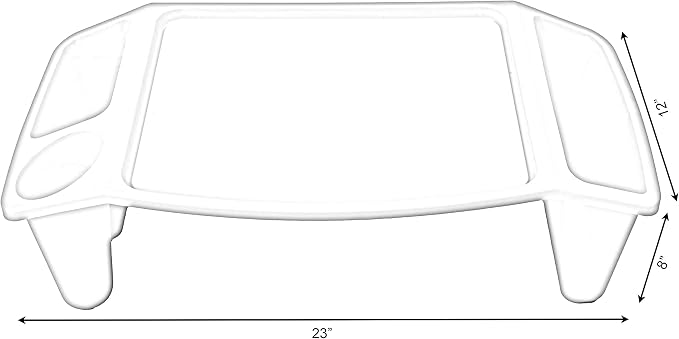 Basicwise Kids Lap Desk Tray, Portable Activity Table, Green - Image 5