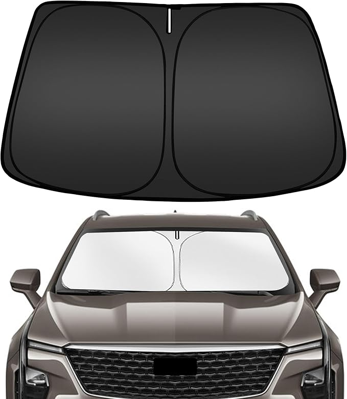ARISMOTOR Windshield Sun Shade for Cadillac XT4 2019-2026 | Custom Fit, Foldable, Front Window Sunshade Sun Visor Protector, Block UV Rays, Keep Car Cooler by ARISMOTOR