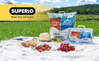 Superio Hot and Cold Insulated Bags for Food Delivery, Grocery Shopping Bags, Food Storage for Hot and Frozen Food for Travel, Disposable Cooler Bag, Reinforced Thermal Lunch Bag (5, 13.5"x17.5") - Image 3