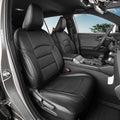 Custom Seat Covers for Toyota 2021-2026 Corolla Hatchback (Full Set,Black) | 1:1 Custom Fit,Factory Look,Easy Installation,Waterproof & Easy to Clean,Faux Leather,Breathable / Pet Friendly by Coverdream