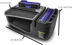 AutoExec AE-FMEF-PS-BT Efficiency FileMaster Car Desk for Your Vehicle Workstation and Mobile Office, Black with Printer Stand | Printer Stand, Vehicle Workstation, Mobile Office - Image 4