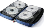 CCidea 96 Capacity CD/DVD Case Holder Portable Wallet Disc Storage Binder for Car, Home, Travel (96-Blue) Specials - Image 4